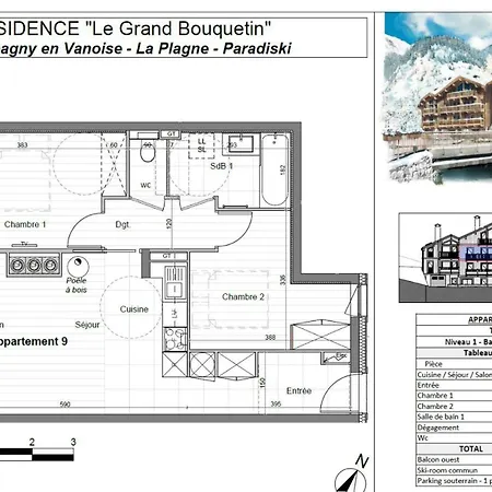 Apartment Le Grand Bouquetin - 3 Pieces Pour 6 Personnes Mae-9994 *